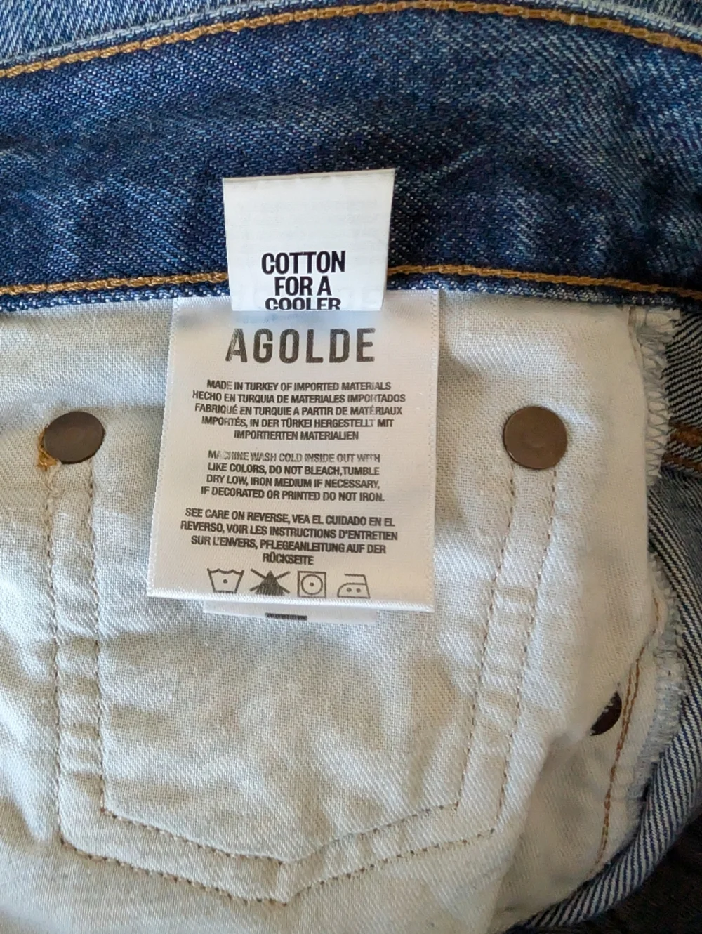 Agolde Low Slung Baggy Jeans - Picture 9 of 12